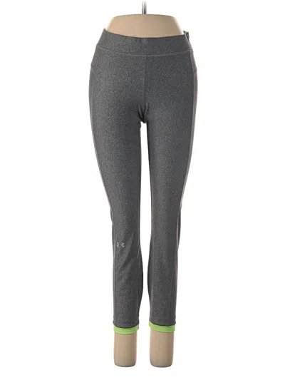 Pre-owned Under Armour Active Pants In Gray