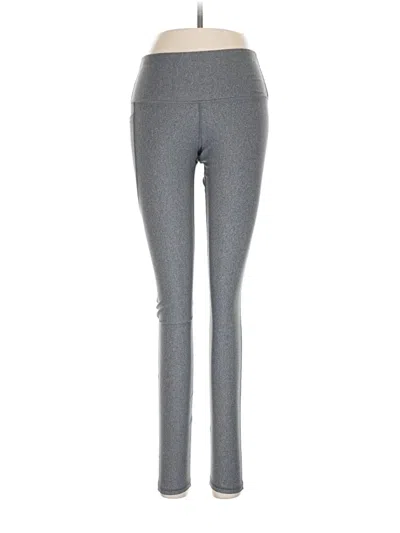 Pre-owned Under Armour Active Pants In Gray