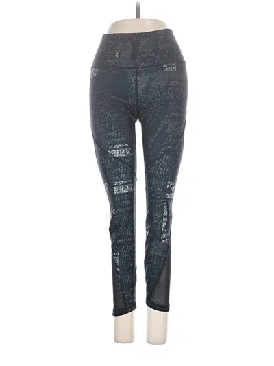 Pre-owned Under Armour Active Pants In Gray