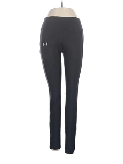 Pre-owned Under Armour Active Pants In Gray