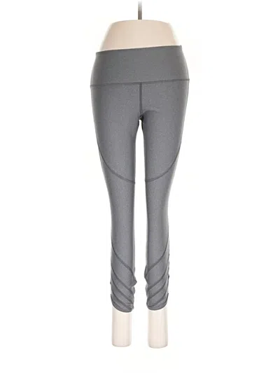 Pre-owned Under Armour Active Pants In Gray