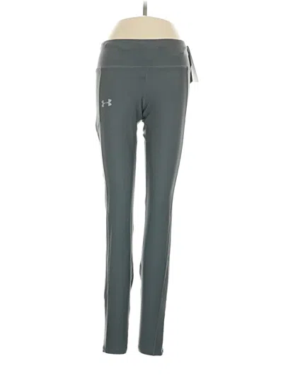 Pre-owned Under Armour Active Pants In Gray