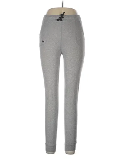 Pre-owned Under Armour Active Pants In Gray