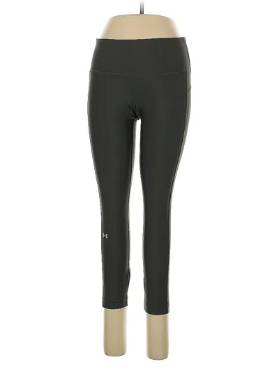 Pre-owned Under Armour Active Pants In Green