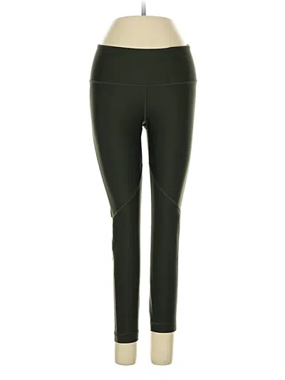 Pre-owned Under Armour Active Pants In Green