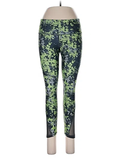 Pre-owned Under Armour Active Pants In Green