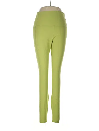 Pre-owned Under Armour Active Pants In Green