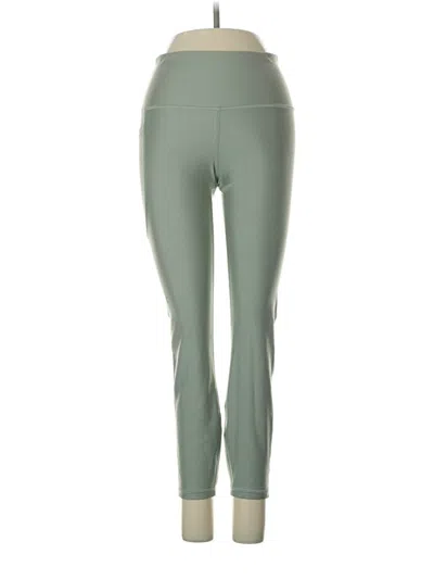 Pre-owned Under Armour Active Pants In Green