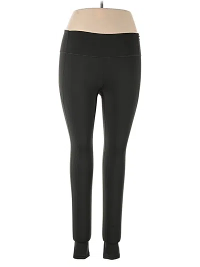 Pre-owned Under Armour Active Pants In Green