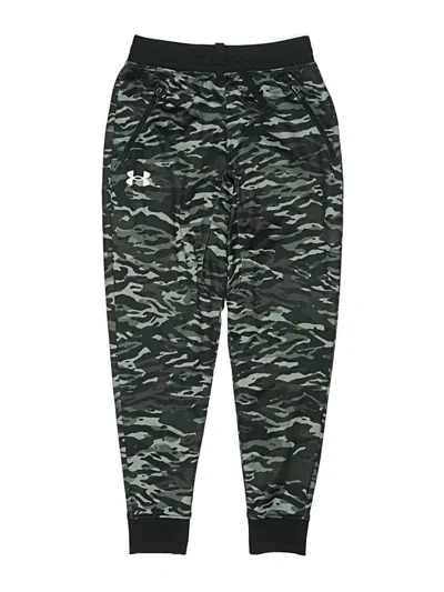 Pre-owned Under Armour Kids' Active Pants In Green