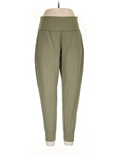 Pre-owned Under Armour Active Pants In Green