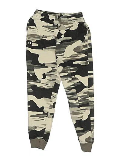 Pre-owned Under Armour Kids' Active Pants In Green