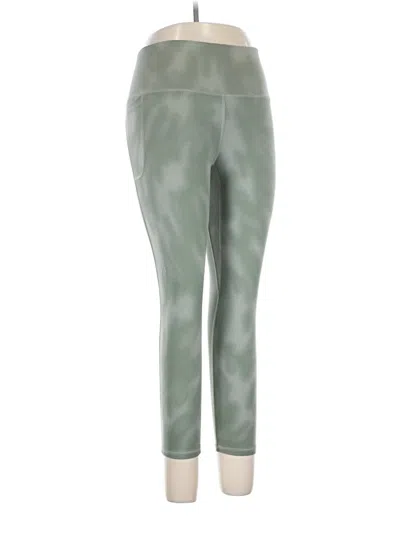 Pre-owned Under Armour Active Pants In Green