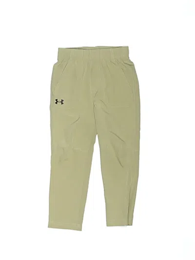 Pre-owned Under Armour Kids' Active Pants In Green