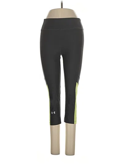 Pre-owned Under Armour Active Pants In Green