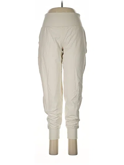 Pre-owned Under Armour Active Pants In Ivory