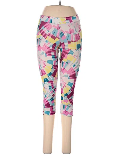 Pre-owned Under Armour Active Pants In Pink