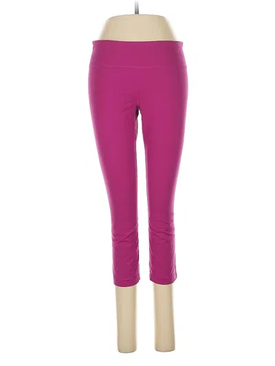 Pre-owned Under Armour Active Pants In Pink
