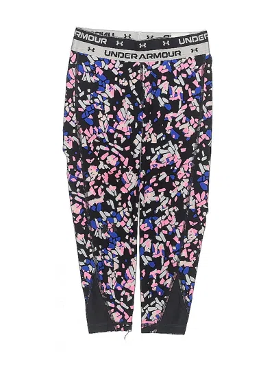 Pre-owned Under Armour Kids' Active Pants In Pink