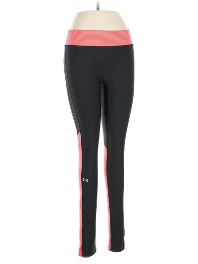 Pre-owned Under Armour Active Pants In Pink