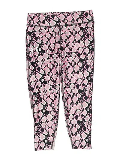 Pre-owned Under Armour Kids' Active Pants In Pink