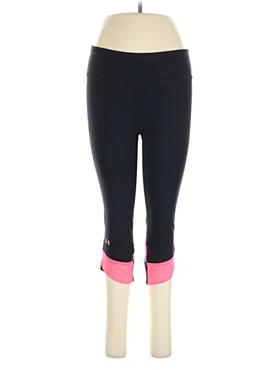 Pre-owned Under Armour Active Pants In Pink