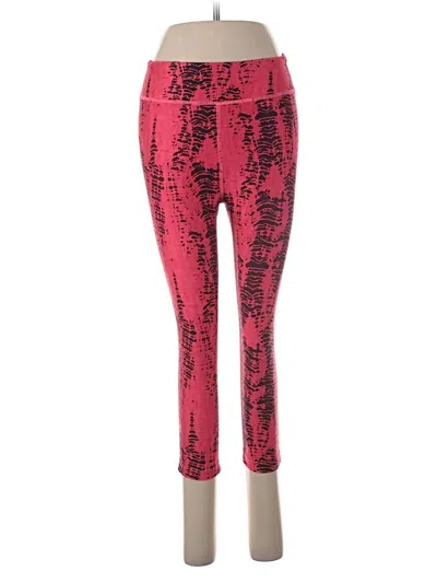 Pre-owned Under Armour Active Pants In Pink