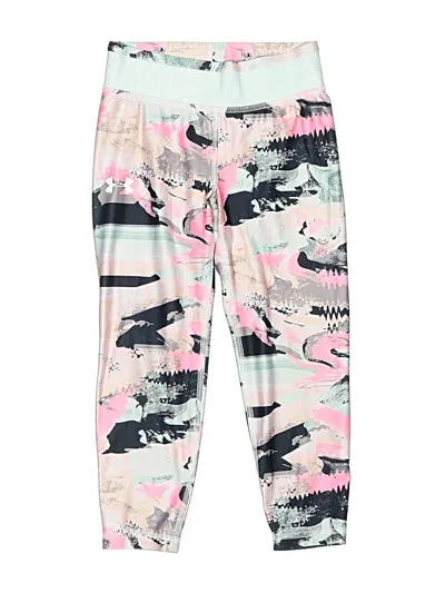 Pre-owned Under Armour Kids' Active Pants In Pink