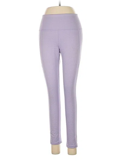 Pre-owned Under Armour Active Pants In Purple