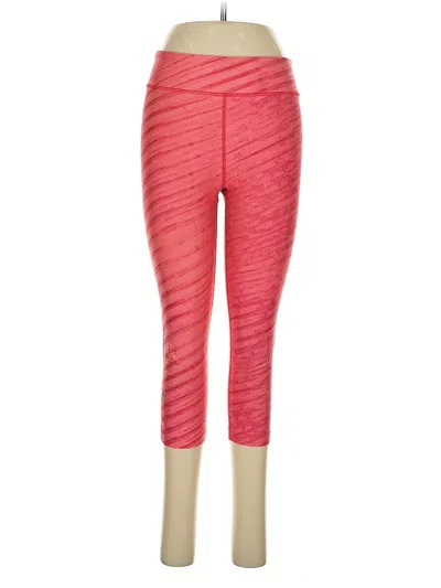 Pre-owned Under Armour Active Pants In Red