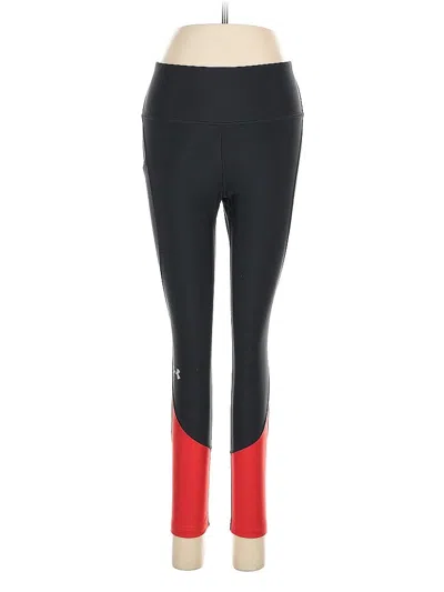 Pre-owned Under Armour Active Pants In Red