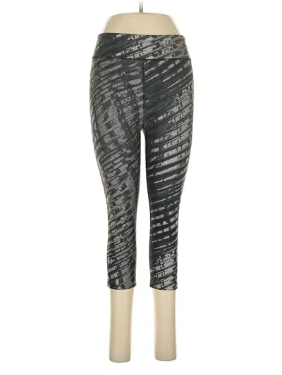 Pre-owned Under Armour Active Pants In Silver