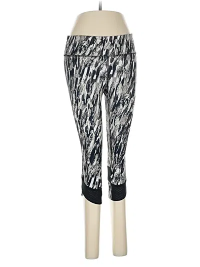 Pre-owned Under Armour Active Pants In Silver