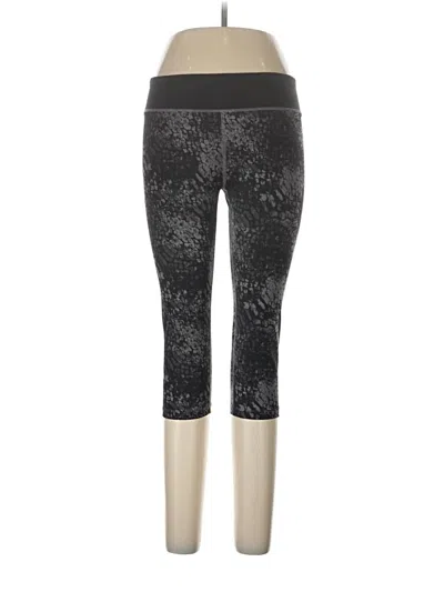 Pre-owned Under Armour Active Pants In Silver