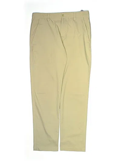 Pre-owned Under Armour Kids' Active Pants In Tan