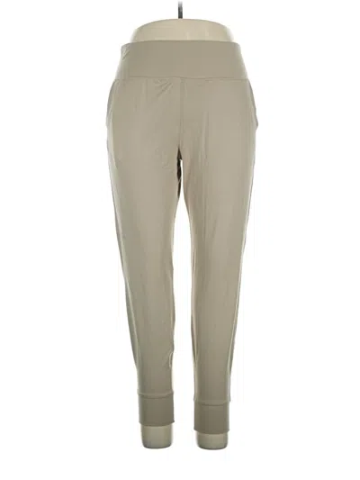 Pre-owned Under Armour Active Pants In Tan