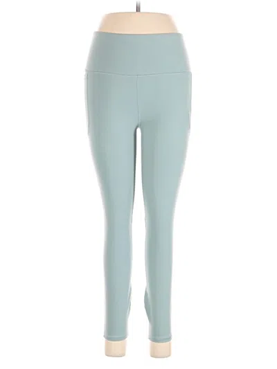 Pre-owned Under Armour Active Pants In Teal