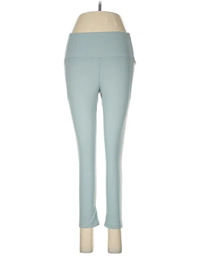 Pre-owned Under Armour Active Pants In Teal