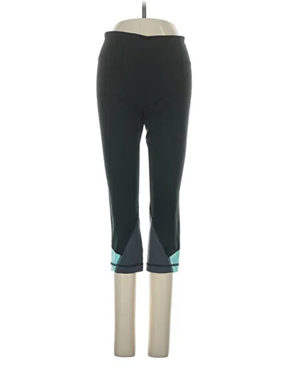 Pre-owned Under Armour Active Pants In Teal