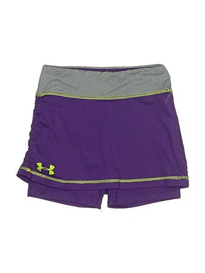 Pre-owned Under Armour Kids' Active Skirt In Purple