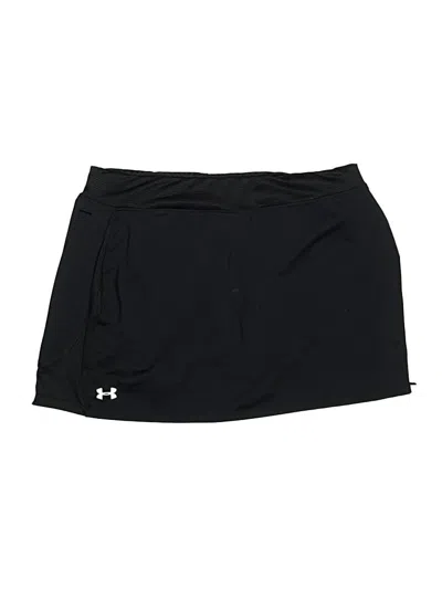 Pre-owned Under Armour Active Skort In Black