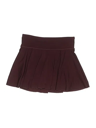Pre-owned Under Armour Active Skort In Burgundy