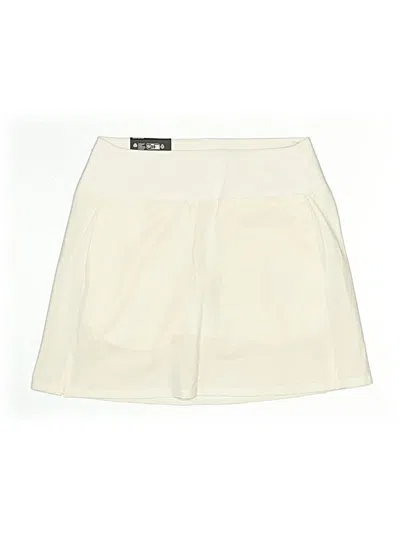 Pre-owned Under Armour Active Skort In Ivory