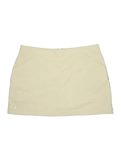 Pre-owned Under Armour Active Skort In Tan