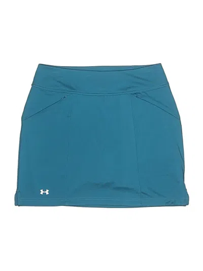 Pre-owned Under Armour Active Skort In Teal
