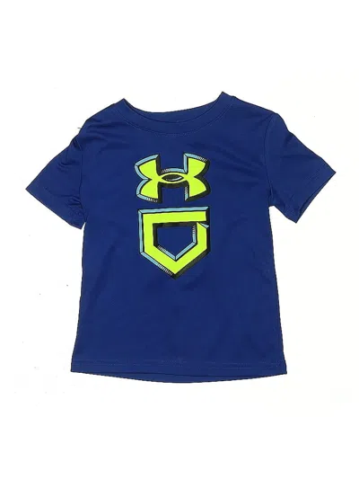 Pre-owned Under Armour Kids' Active T-shirt In Blue