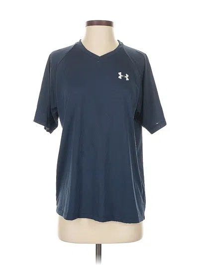 Pre-owned Under Armour Active T-shirt In Blue