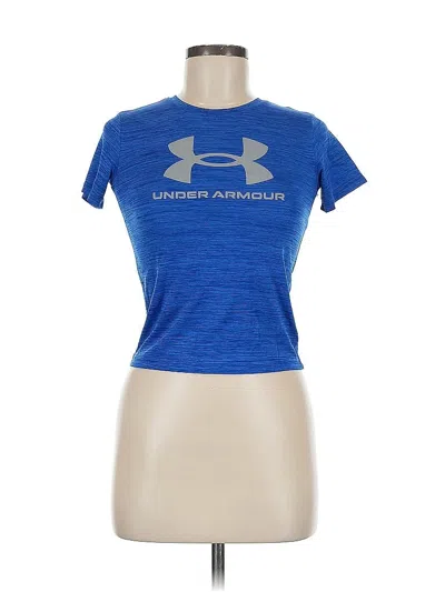 Pre-owned Under Armour Active T-shirt In Blue