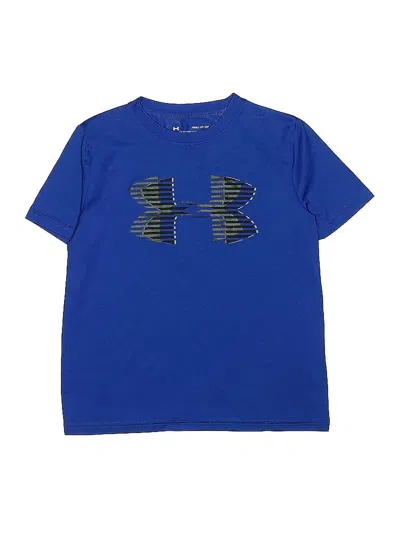 Pre-owned Under Armour Kids' Active T-shirt In Blue
