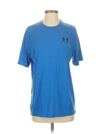 Pre-owned Under Armour Active T-shirt In Blue